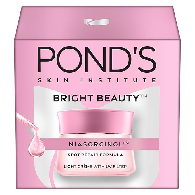 Pond's Bright Beauty Light Cream with UV Filter & Niacinamide 35g | Brightening Face Cream - Image 6