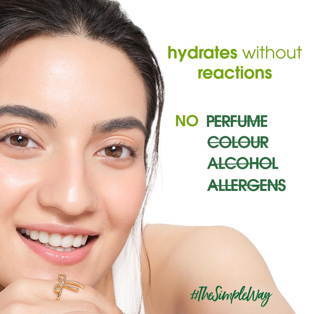 Simple Hydrating Light Moisturiser for Face | Lightweight Daily Face Moisturizer (125ml) - Image 7