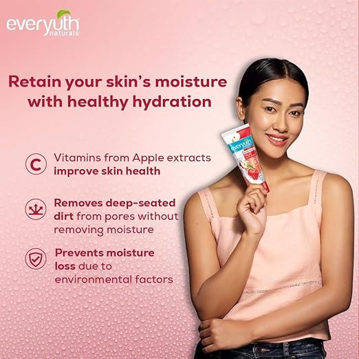Everyuth Naturals Moisturizing Fruit Gel Face Wash 150g | Refreshing Facial Cleanser - Image 2