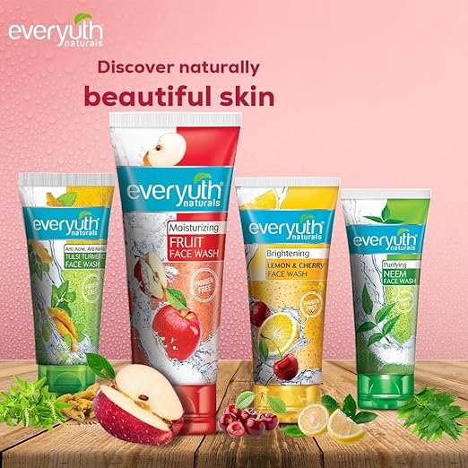 Everyuth Naturals Moisturizing Fruit Gel Face Wash 150g | Refreshing Facial Cleanser - Image 5